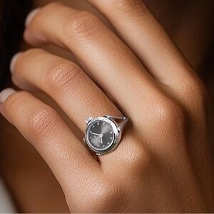 Invicta Angel Women's Ring Watch - 17.5mm, black (44481)